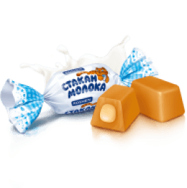 Стакан молока 1кг Рошен